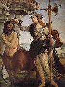 Sandro Botticelli Minerva and the Orc oil painting artist